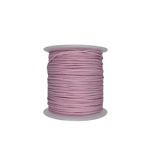 Paraşüt İp, Bileklik ve Hobi İpi 0.8 mm 100 Metre Makara Açık Pembe