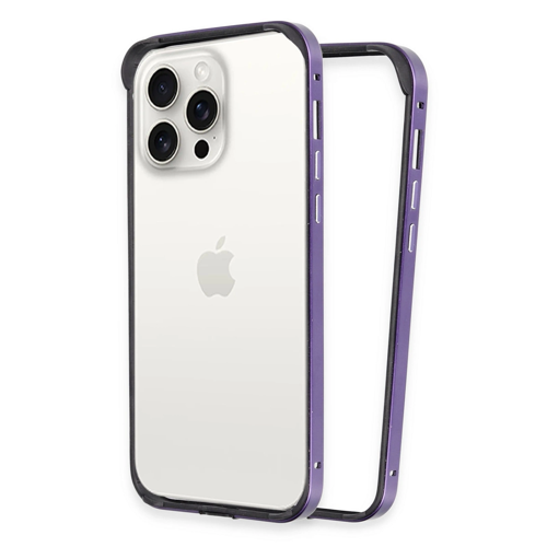 İphone 14 Pro Land Bumper Koruma Kapak - Derin Mor