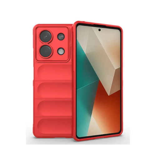 Xiaomi Poco X6 Kılıf Optimum Silikon - Kırmızı