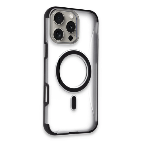 İphone 16 Pro Hilton Magsafe Kapak - Siyah