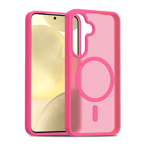 Samsung Galaxy S25 Plus Jota Magsafe Kapak - Rose