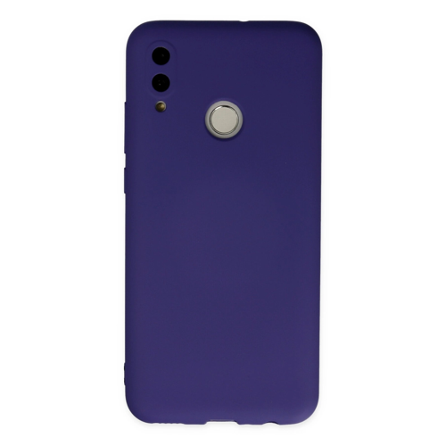 Huawei P Smart 2019 Kılıf Nano İçi Kadife Silikon - Mor