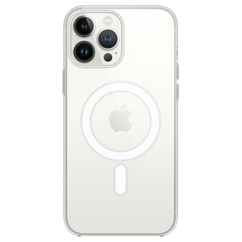 İphone 14 Pro Kılıf Magneticsafe Şeffaf Silikon - Şeffaf