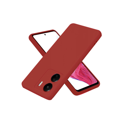 Xiaomi Redmi 13c Kılıf First Silikon - Bordo