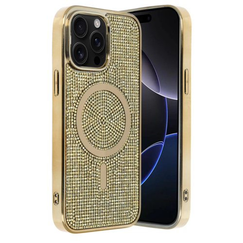 İphone 15 Pro Helen Magsafe Kapak - Gold