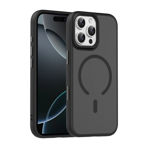 İphone 16 Pro Max Megane Magsafe Kapak - Siyah