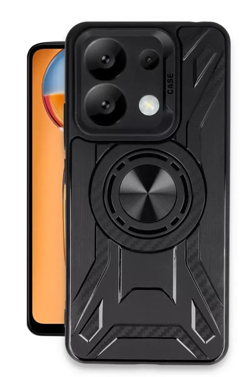 Xiaomi Redmi Note 13 Pro 5g Kılıf Lincoln Silikon - Siyah