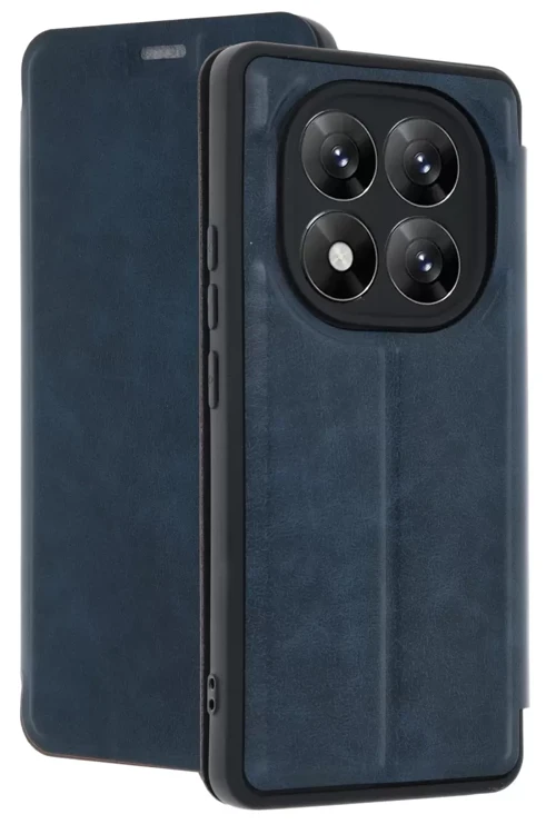Xiaomi Redmi Note 14 Pro 4g Kılıf Flip Cover - Lacivert