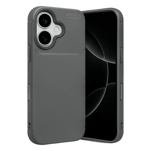 İphone 17 Auto Focus Karbon Kapak - Gri