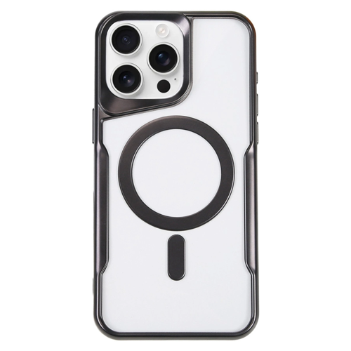 İphone 16 Pro Max Kılıf Boyi Magsafe Silikon Kapak - Siyah