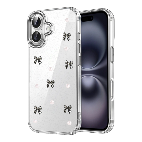 İphone 16 Plus Fiyonk Desenli Kapak - Desen 8
