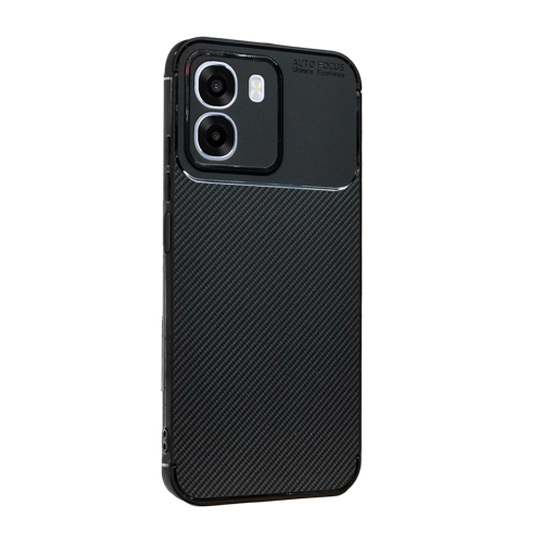 Oppo Oppo A6t 5g Auto Focus Karbon Kapak - Siyah