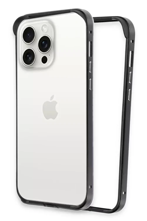 Apple İphone 14 Pro Land Bumper Koruma Kapak - Siyah