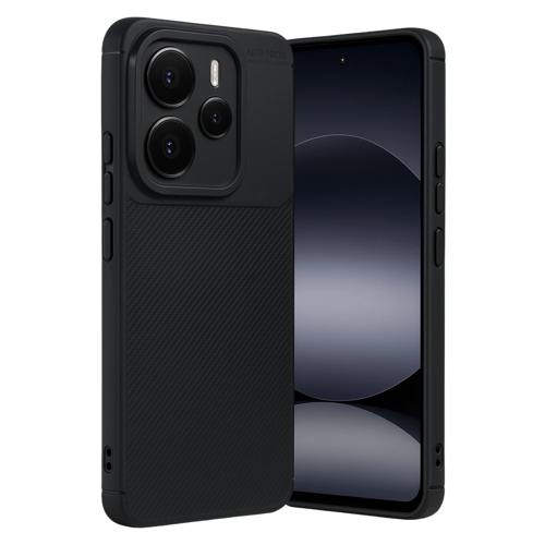 Xiaomi Note 14 5g Auto Focus Karbon Kapak - Siyah