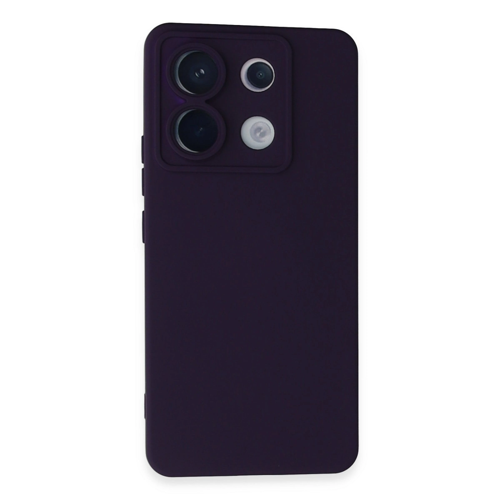 Xiaomi Redmi Note 13 Pro 5g Kılıf Nano İçi Kadife Silikon - Mor