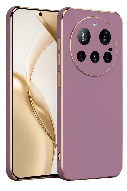 Xiaomi Mi 15 Ultra Kılıf Volet Silikon - Mor