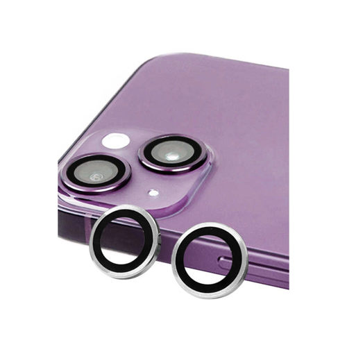 İphone 14 Raze Metal Kamera Lens - Gümüş