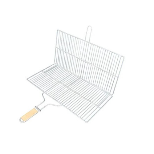 Büro Ev Ofis Mangal Keyfi için 50X30CM Ahşap Saplı Maksi Izgara