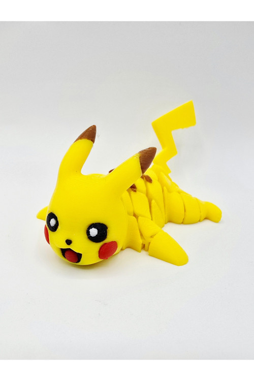 Hareketli Eklemli Pikachu Figür - Eğlenceli Ve Dekoratif Oyuncak 2Li Set