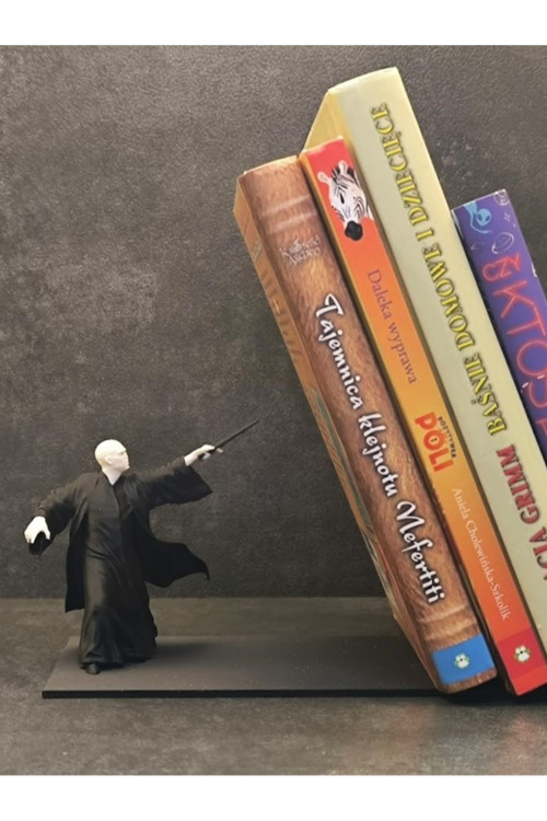 Harry Potter Voldemort Temalı Dekoratif Kitap Tutucu Kitap Desteği