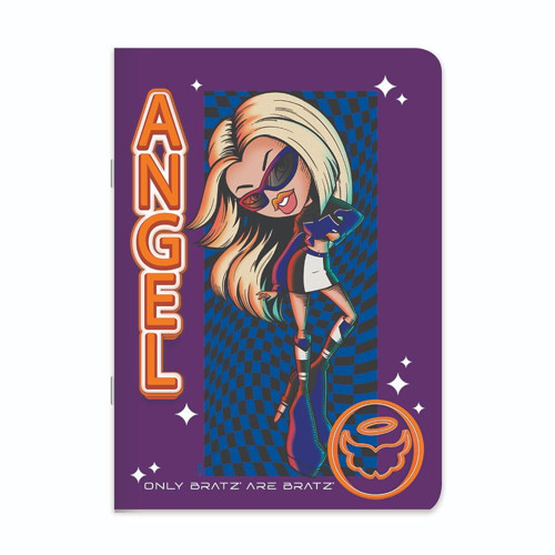 18,5x26 Tel Dikişli Stickerli Çizgili Defter - Kool Kat