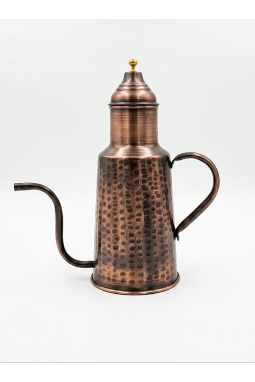 Bakır El Dövmesi Yağdanlık & Sosluk & Sirkelik Geleneksel 500-700 Ml