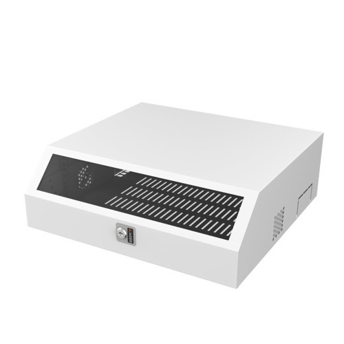 Montajlı Slimline (3+4)U Cam Kapak Beyaz Kabinet