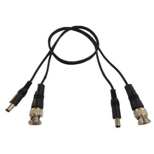 KABLOLU BNC KONNEKTÖR + POWER JAK FİŞ 2.1 MM 2li (MRW-BNC/DC ARA)