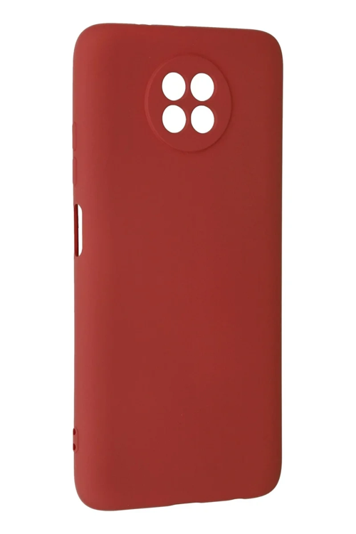 Xiaomi Redmi Note 9 5g Kılıf Nano İçi Kadife Silikon - Kiremit