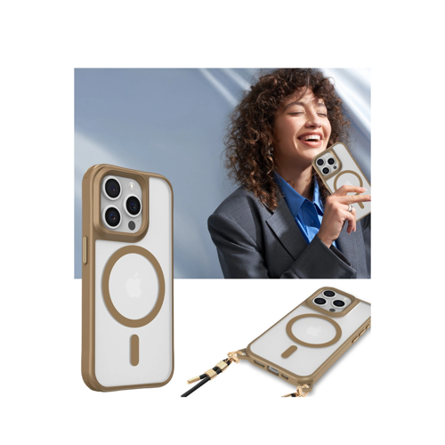 İphone 16 Pro Max Kılıf Enka Magsafe Silikon Kılıf - Siyah