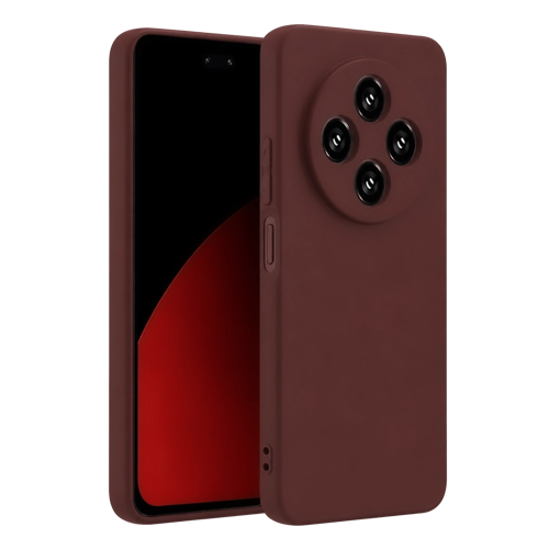 Xiaomi Redmi 14c Kılıf First Silikon - Bordo