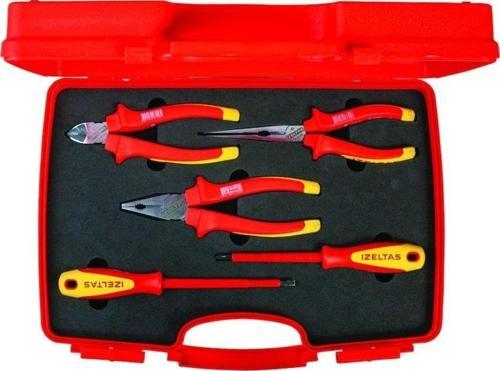 8795 Elektrikçi Seti 1000V İzoleli 5 Parça