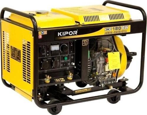KDE180EW Kaynak Jeneratörü Dizel Marşlı 10Hp 3.2kW Monofaze