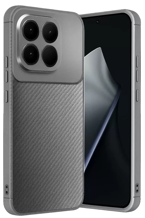 Xiaomi Mi 15t Auto Focus Karbon Kapak - Gri