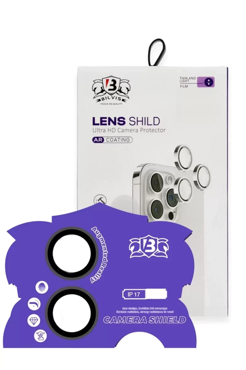 Newface Apple İphone 17 Bilvis Titan Kamera Lens - Siyah