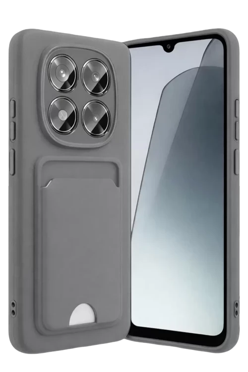 Xiaomi Redmi Note 15 Pro 4g Kelvin Kartvizitli Silikon - Gri