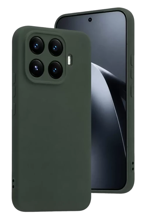 Xiaomi Mi 17t Pro First Silikon - Koyu Yeşil