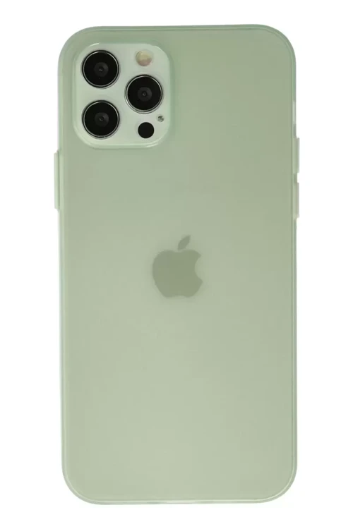 Apple İphone 12 Pro Kılıf Puma Silikon - Açık Yeşil