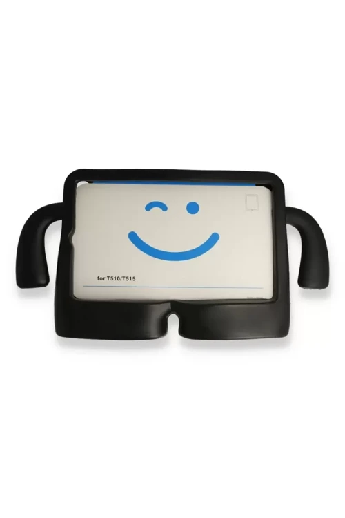 Apple İpad 2022 10.9 (10.nesil) Kılıf Karakter Tablet Silikon - Siyah