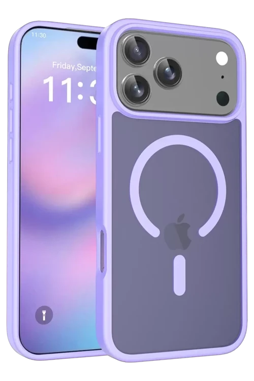 Apple İphone 17 Pro Max Jota Magsafe Kapak - Lila