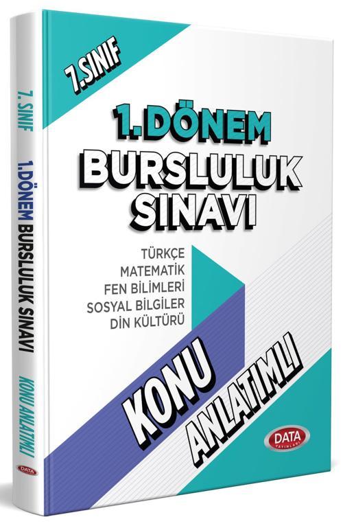 Data Yayınları 7. Sınıf 1.Dönem Bursluluk Konu Kitabı
