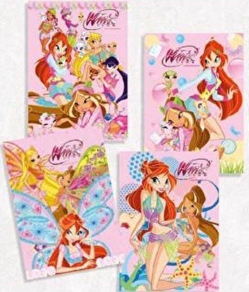 Wınx Tel Dikiş A6 Ödev Defter 1 (Adet)