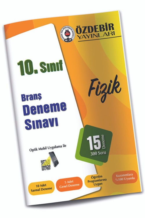 Özdebir Yayınları 10. Sınıf Fizik Branş Deneme