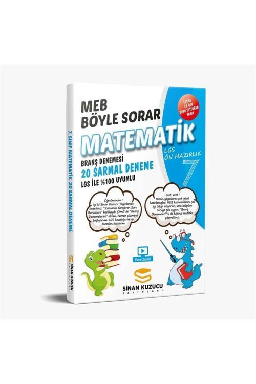 Sinan Kuzucu Yayınları 7. Sınıf Matematik Deneme