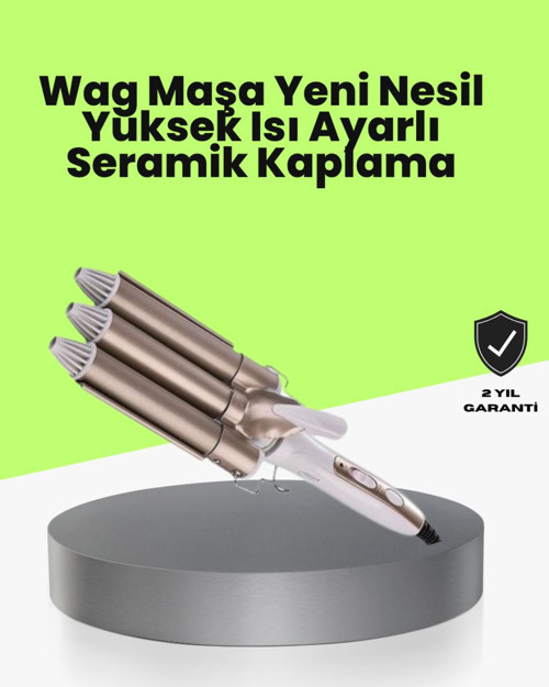 Profesyonel Kullanıma Uygun Bukle Maşası