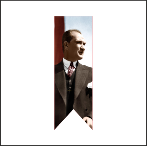 Atatürk Posteri Kırlangıç-7- 50*150 cm