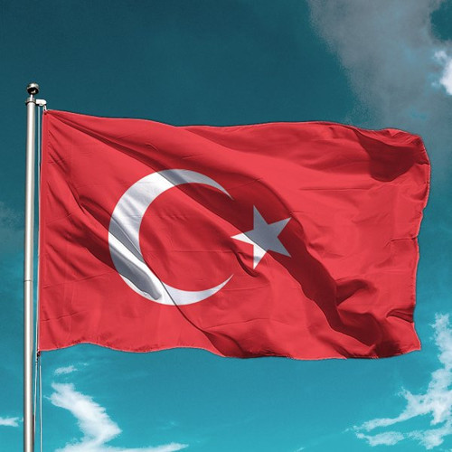Türk Bayrağı 100x150 cm Raşel Kumaş