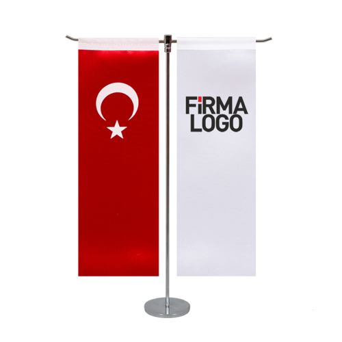 T Düz Masa Bayrağı (Direksiz)