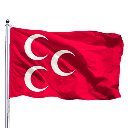 3 Hilal Kırmızı 100x150 - Tek Kat Raşel