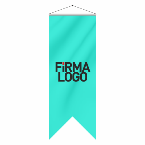Özel Logolu Kırlangıç Flama 50x100
